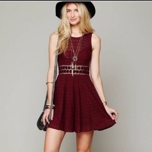 Free People Daisy Skater Lace Dress